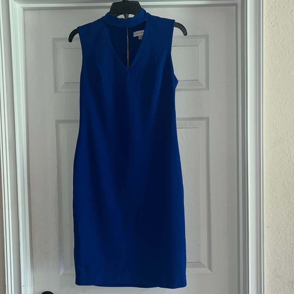 Calvin Klein Royal Blue Dress Size 6